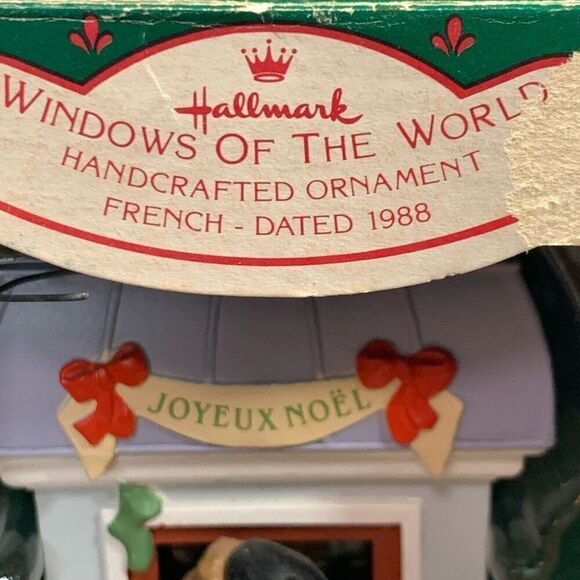 Hallmark windows of the world French 1988 ornament￼ - Picture 3 of 6